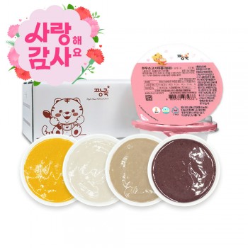 ✿˘◡˘✿ 사랑&감사해요♡ ★실온이유식 미음 [4팩 세트]