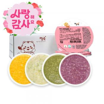 ✿˘◡˘✿ 사랑&감사해요♡ ★실온이유식 죽1 [4팩 세트]