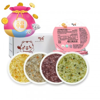 ❁Welcome 2026! ★실온이유식 죽2 [4팩 세트]