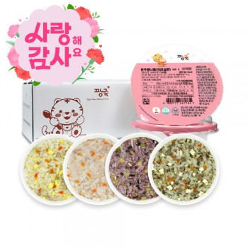 ✿˘◡˘✿ 사랑&감사해요♡ ★실온이유식 진밥 [4팩 세트]