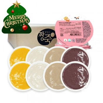 (✿˘˘✿) 행복한 성탄절 ★실온이유식 미음 [8팩 세트]