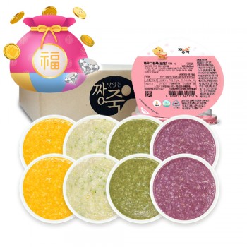 ❁Welcome 2026! ★실온이유식 죽1 [8팩 세트]