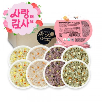 ✿˘◡˘✿ 사랑&감사해요♡ ★실온이유식 진밥 [8팩 세트]