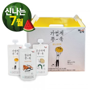 ҉*( ‘ω’ )/*҉ 달콤한 여름나기 ★스파우트웰빙죽 10팩 1BOX