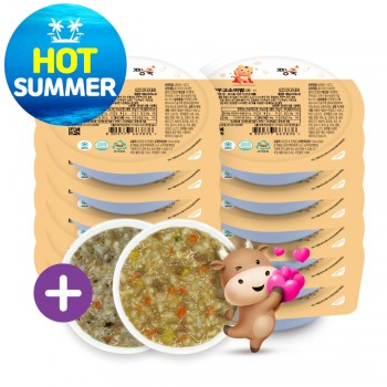 ( ´ ▽ )ﾉ SUMMER Hot Sale! ★한우더드림 단계별 골고루 12+2팩