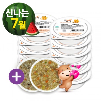 ҉*( ‘ω’ )/*҉ 달콤한 여름나기 ★한우더드림 단계별 골고루 12+2팩