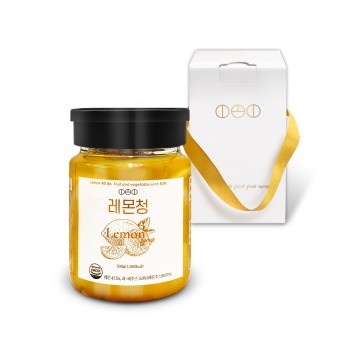 [선물세트] 짱죽 이오이수제청 레몬 500g / 답례품