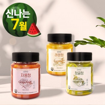 ҉*( ‘ω’ )/*҉ 달콤한 여름나기 ★이오이 과일수제청 낱병 특가!