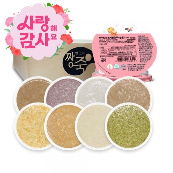 ✿˘◡˘✿ 사랑&감사해요♡ ★실온이유식 묽은죽 [8팩 세트]