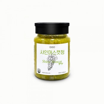 [신규] 짱죽 이오이수제청 샤인머스켓 500g
