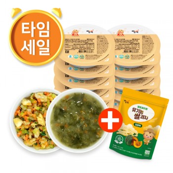 (T)유기농쌀과자1 증정/냉장 반찬·국·덮밥소스 골고루 12팩